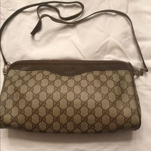 Authentic vintage Gucci crossbody bag